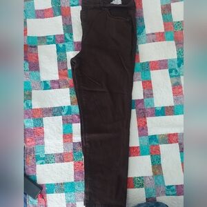 Gloria Vanderbilt classic fit tapered amanda jeans size 18W brown